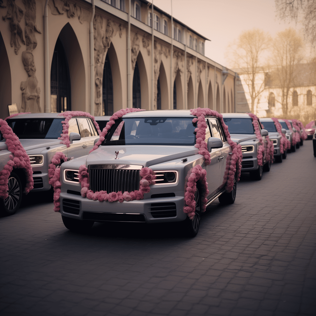 Прокат авто на свадьбу с водителем в Алматы - LuxCarAlmaty